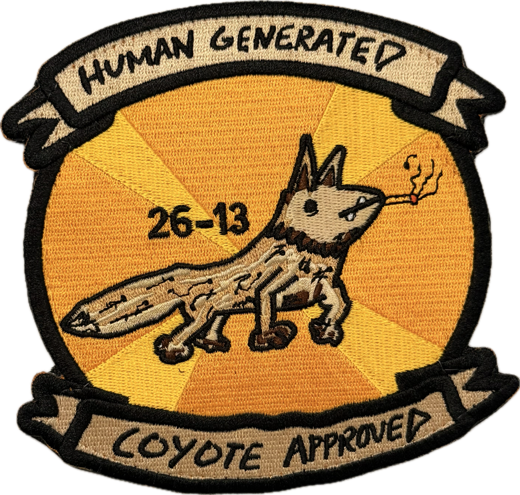 Scrabby the Coyote