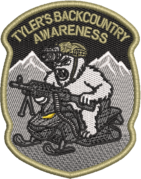 Tyler's Backcountry Awareness 3.5" patch
