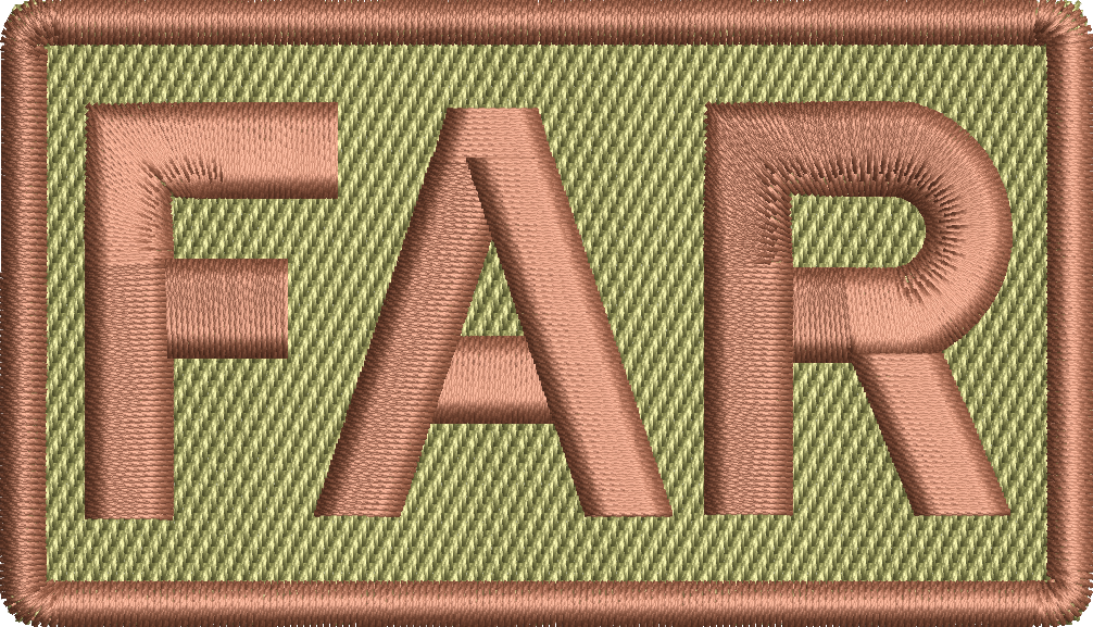 FAR- Duty Identifier Patch