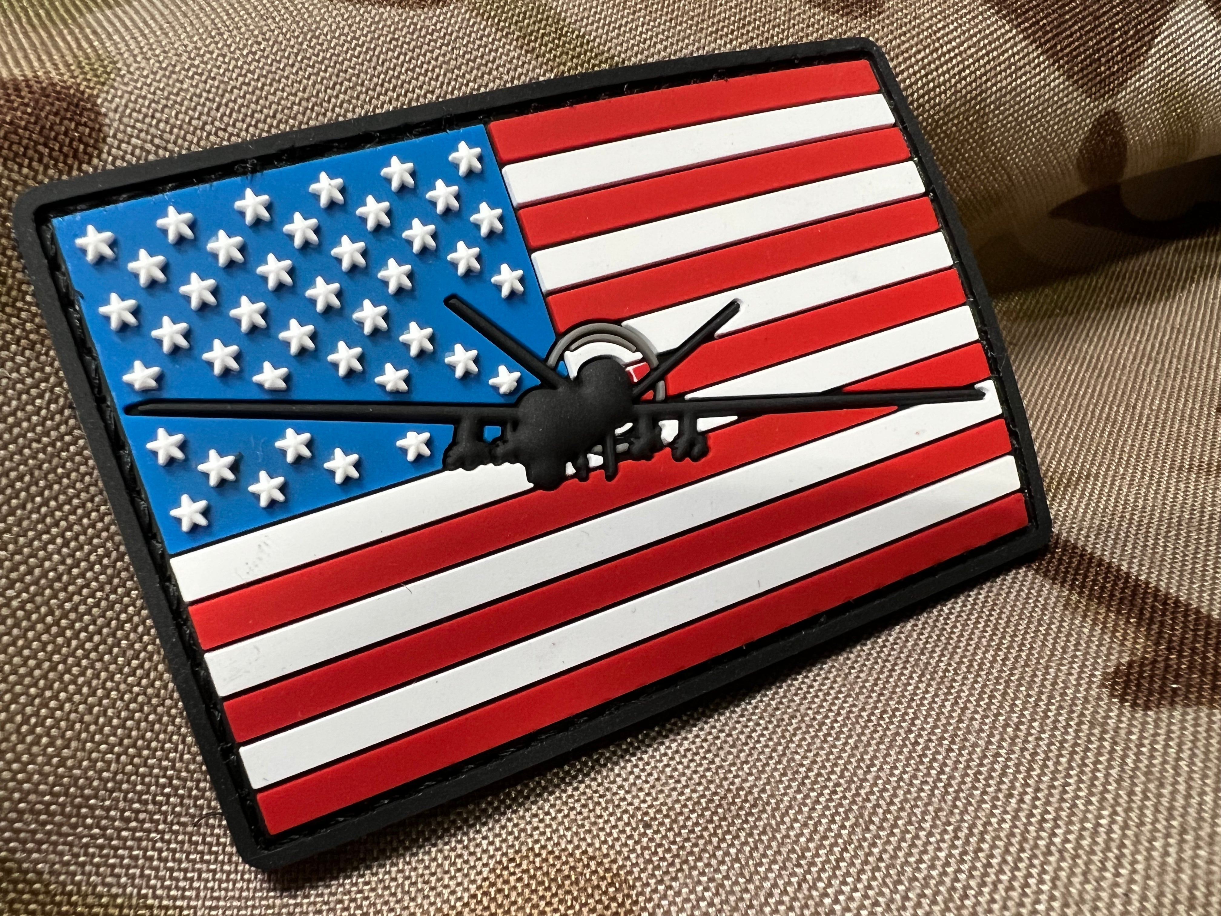 American Flag MQ-9 - PVC