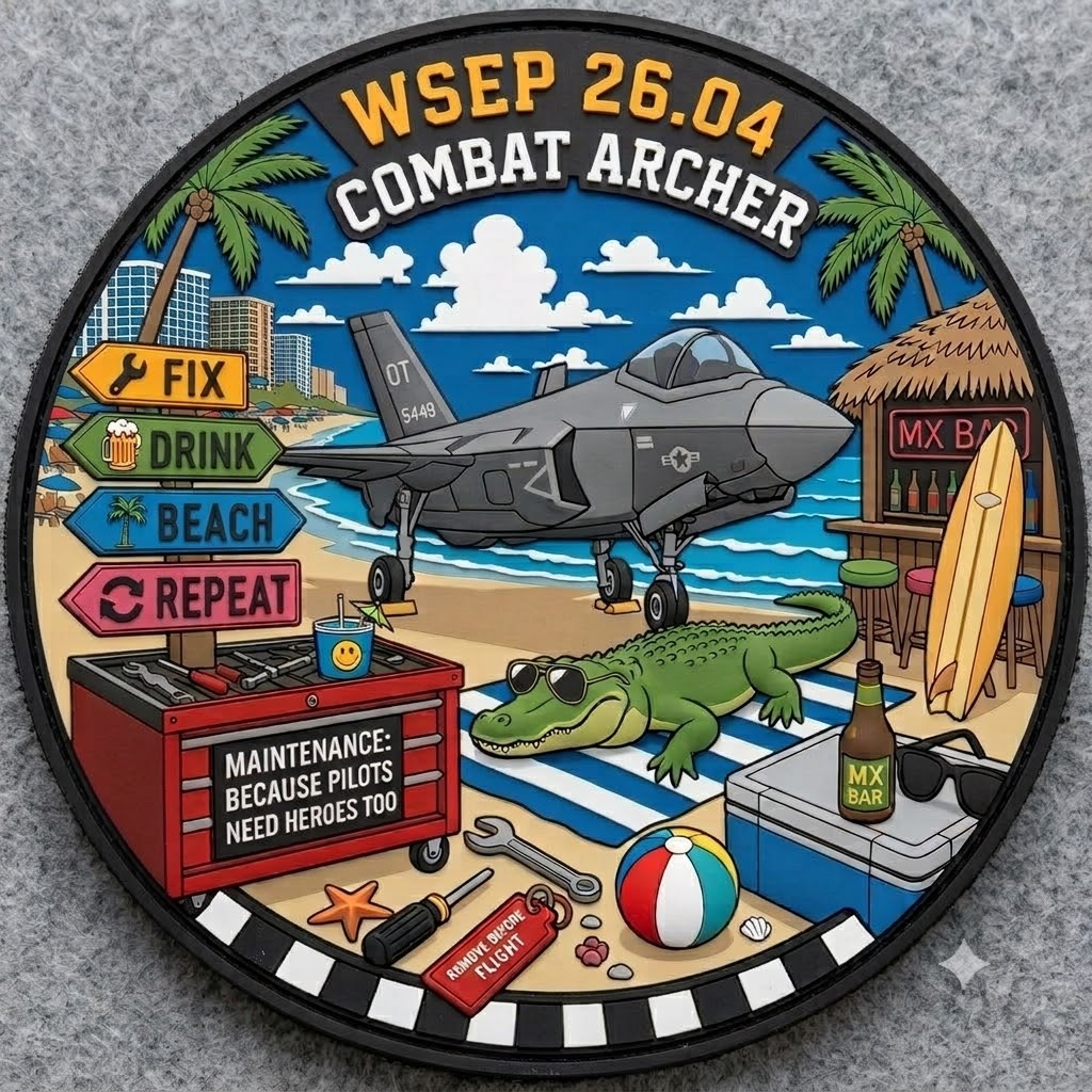 WSEP 26.04 - Combat Archer - PRINTED PVC