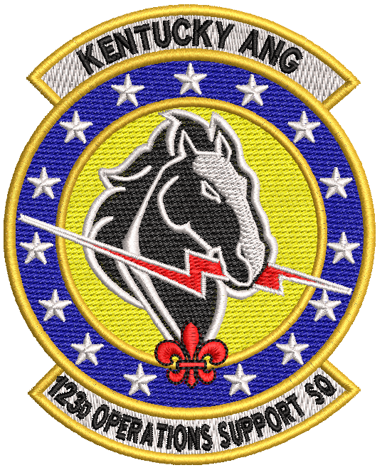 123d Operations Support Squadron- Colored