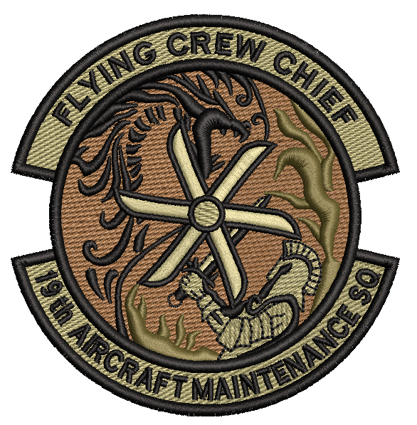 19th Aircraft Maintenance Sq Flying Crew Chief