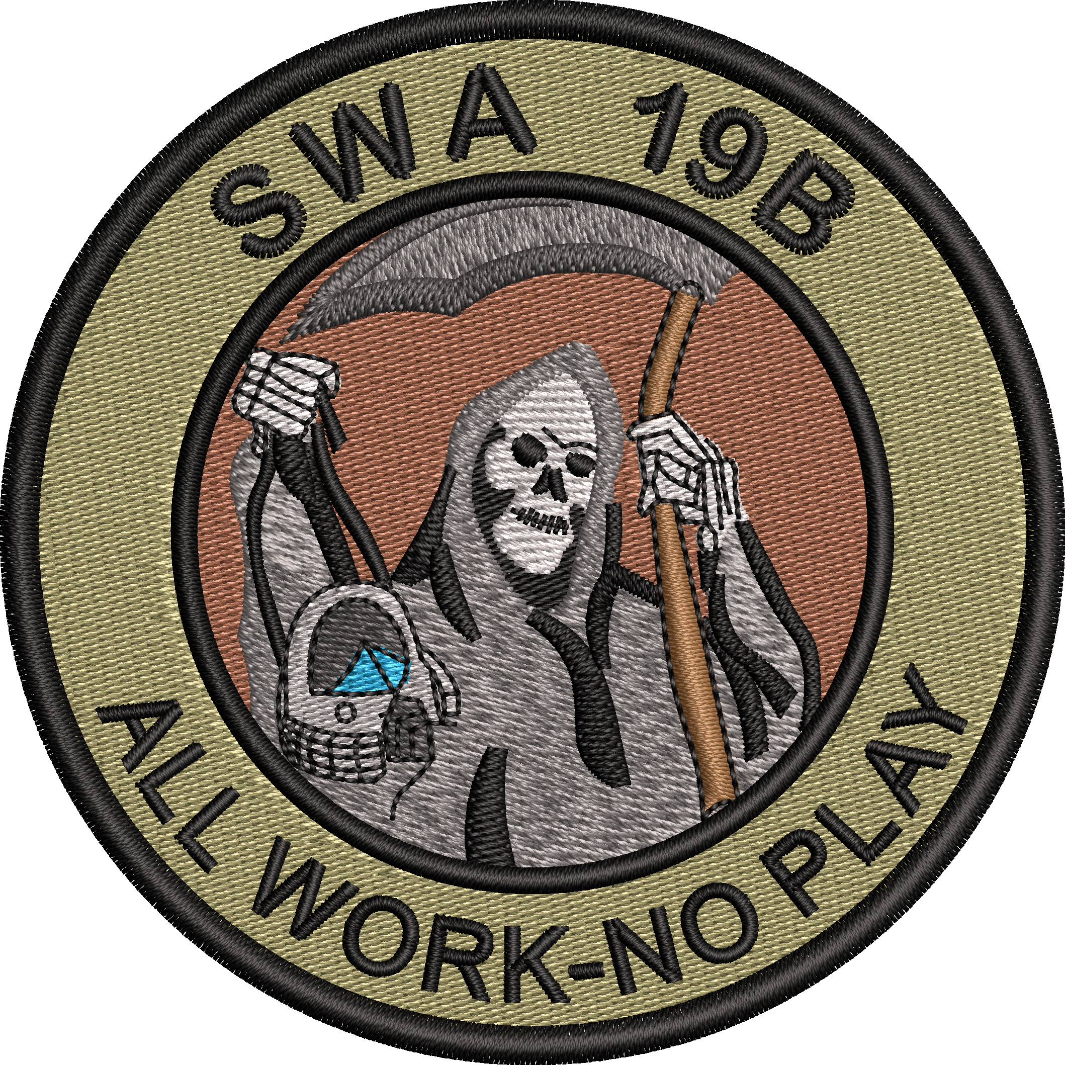 SWA 19B All Work - No Play