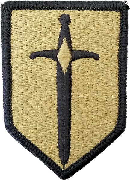 1st Maneuver Enhancement Brigade OCP Patch with Fastener