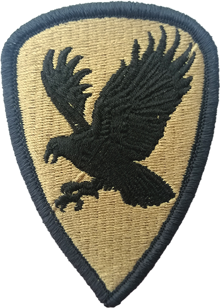 21st Cavalry Brigade OCP Patch with Fastener