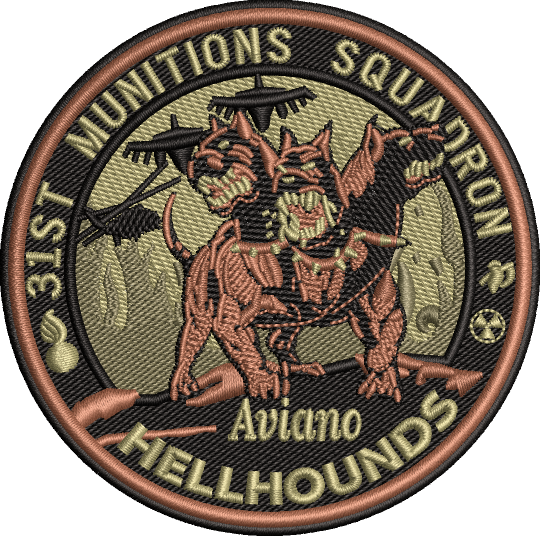 31st Munitions Squadron - Hellhounds - OCP