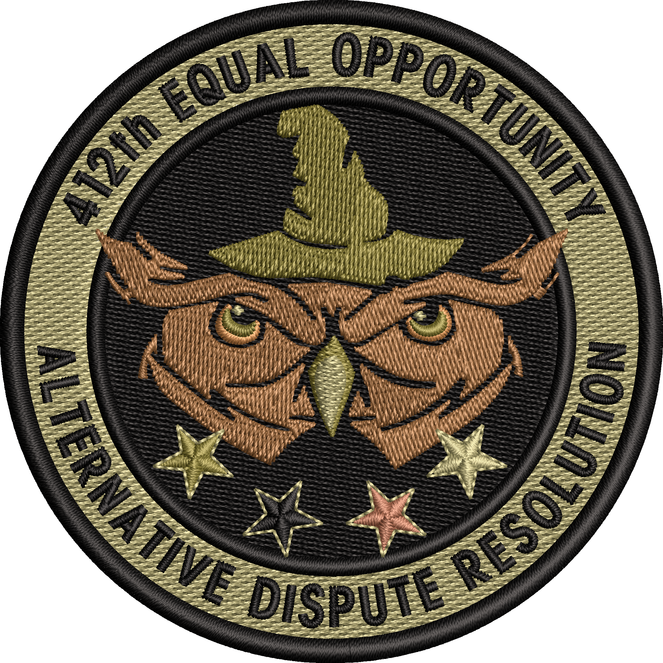 412th Equal Opportunity - Black Border