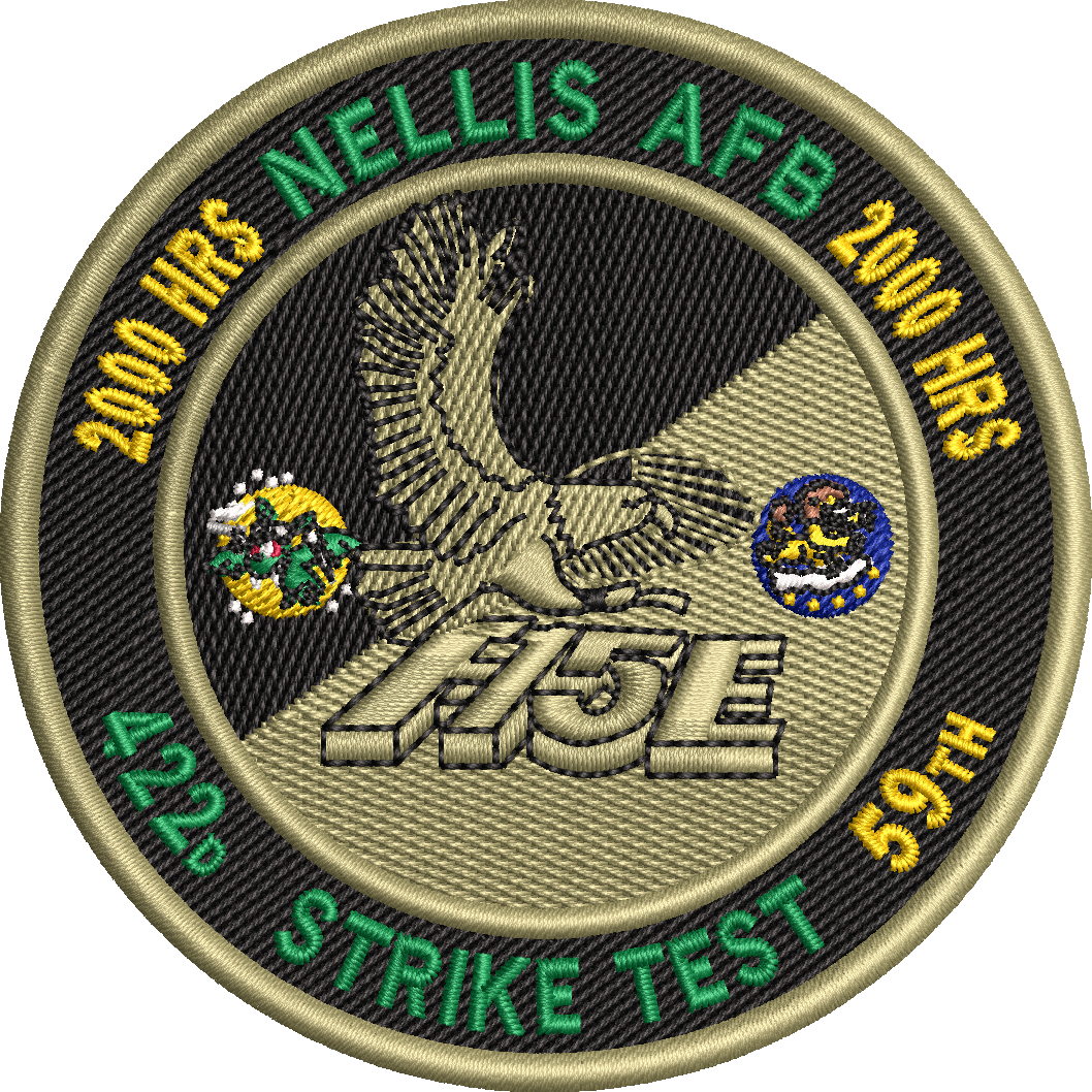 422D Strike Test 59th - Nellis AFB - 2000HRS