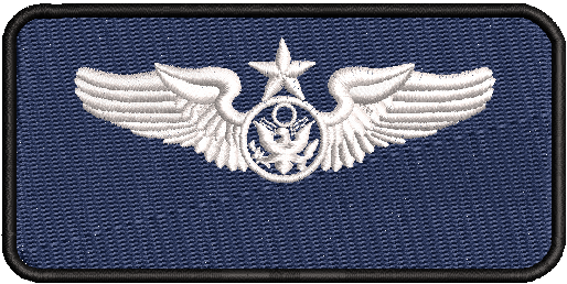 42d Attack Squadron Enlisted Aircrew- Standard Name Tag - Reaper Patches