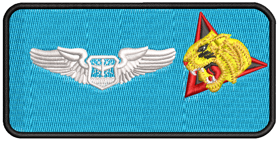 Electronic Warefare Officer Name Tag (453D) - Reaper Patches