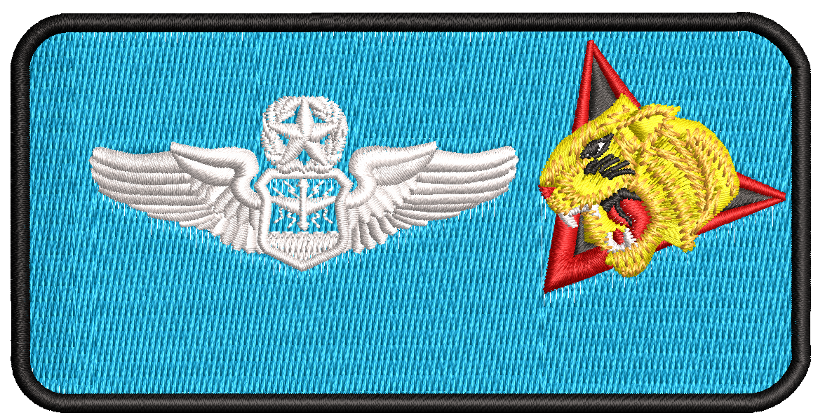 Electronic Warefare Officer Name Tag (453D) - Reaper Patches