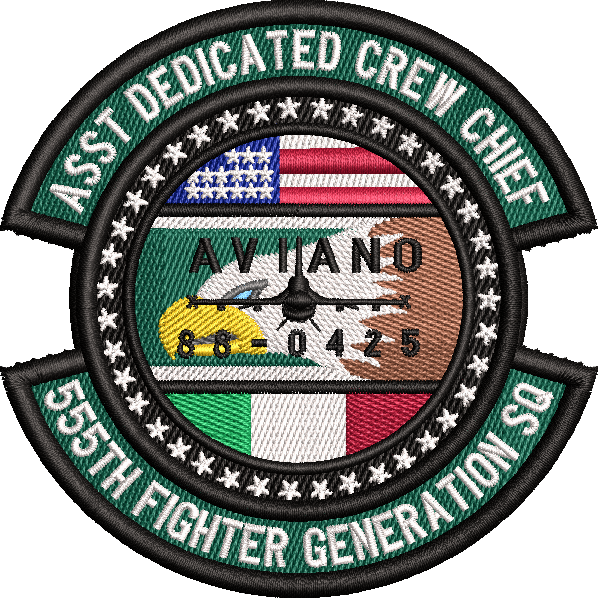 555th Fighter Generations SQ *ASST Dedicated Crew Chief*
