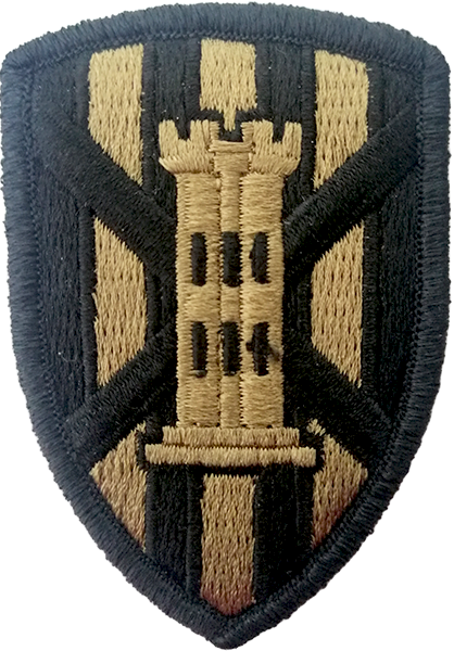 7th Engineer Brigade OCP Patch with Fastener