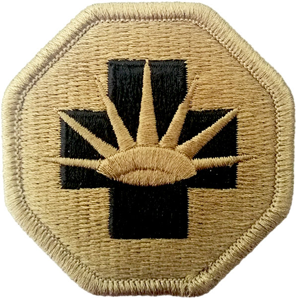 8th Medical Brigade OCP Patch with Fastener