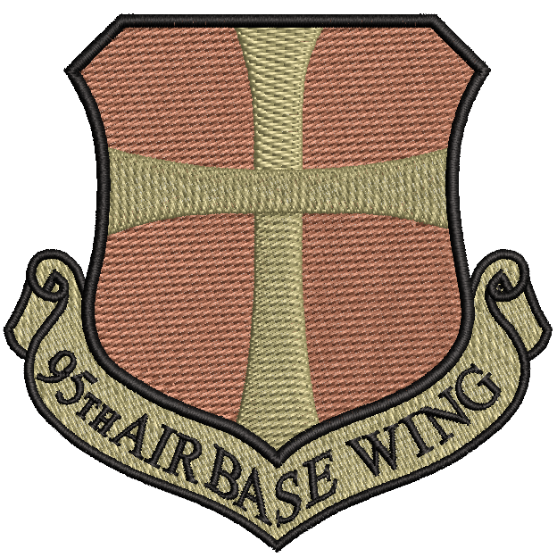 95th Air Base Wing - OCP - Reaper Patches