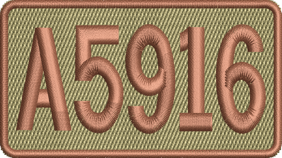 A5916- Duty Identifier Patch