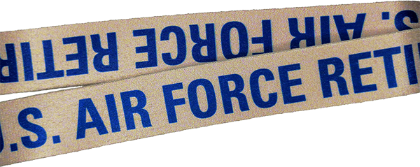 Air Force Retired - Lanyard