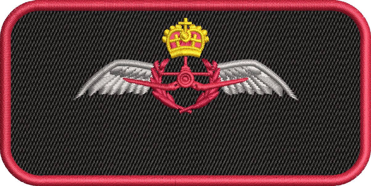 Custom Canadian Air Force Name Tag