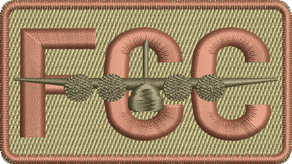 C-130J FCC - Duty Identifier Patch (Olive Drab)