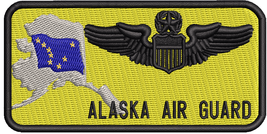 Pilot Name Tag - Alaska Air National Guard - Reaper Patches