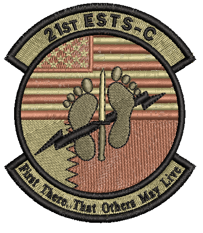 21st Expeditionary Special Tactics Squadron - Reaper Patches