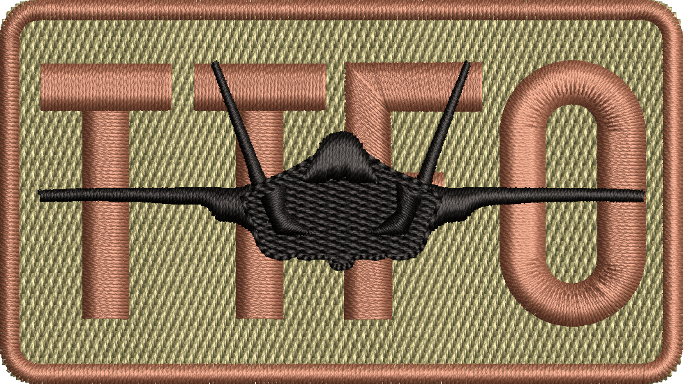 TTFO - Duty Identifier Patch with F-35