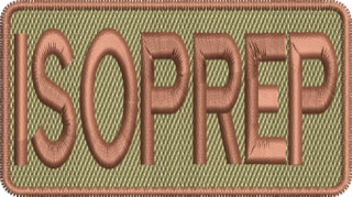 ISOPREP - Duty Identifier Patch