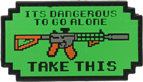 Take this - Green - PVC