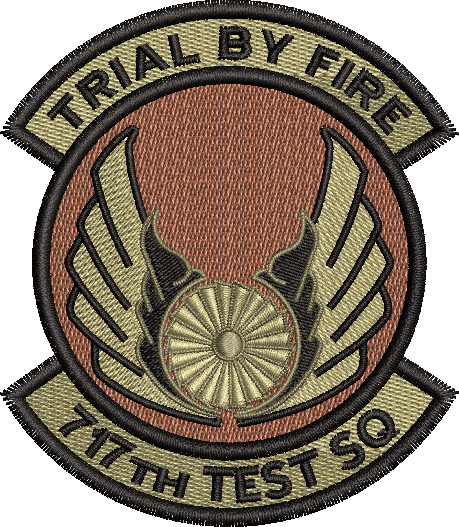 717th Test Squadron - Trial by Fire OCP
