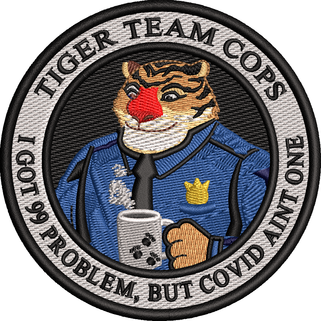 Tiger Team Cops - 99 Problems Colored