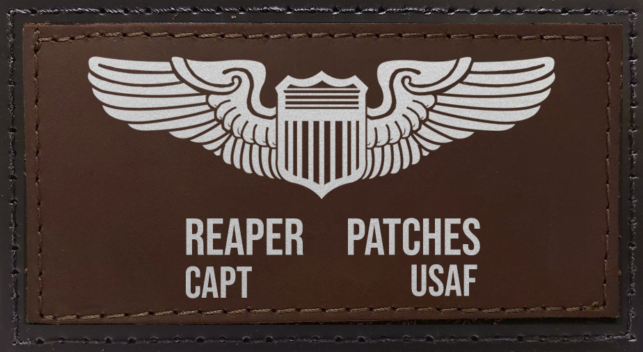 A2 Leather Jacket Name Tag - Large