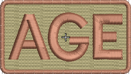 AGE - Duty Identifier Patch ***OLD DESIGN***