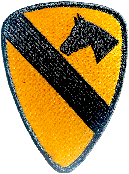 1st Cavalry Division Patch