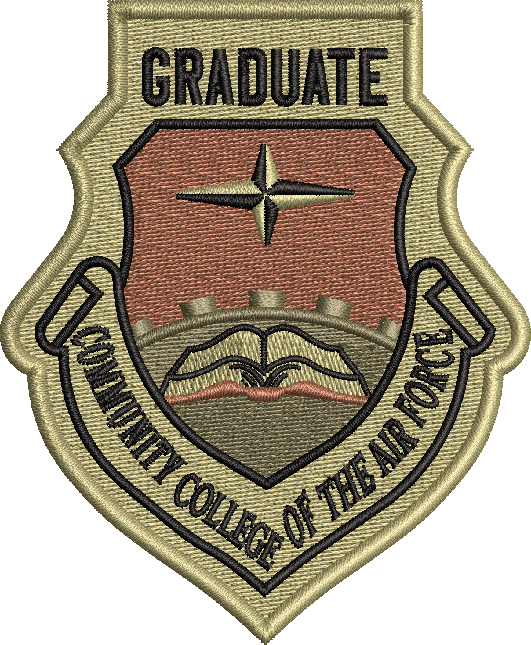 Community College of the Air Force  Graduate - OCP Patch