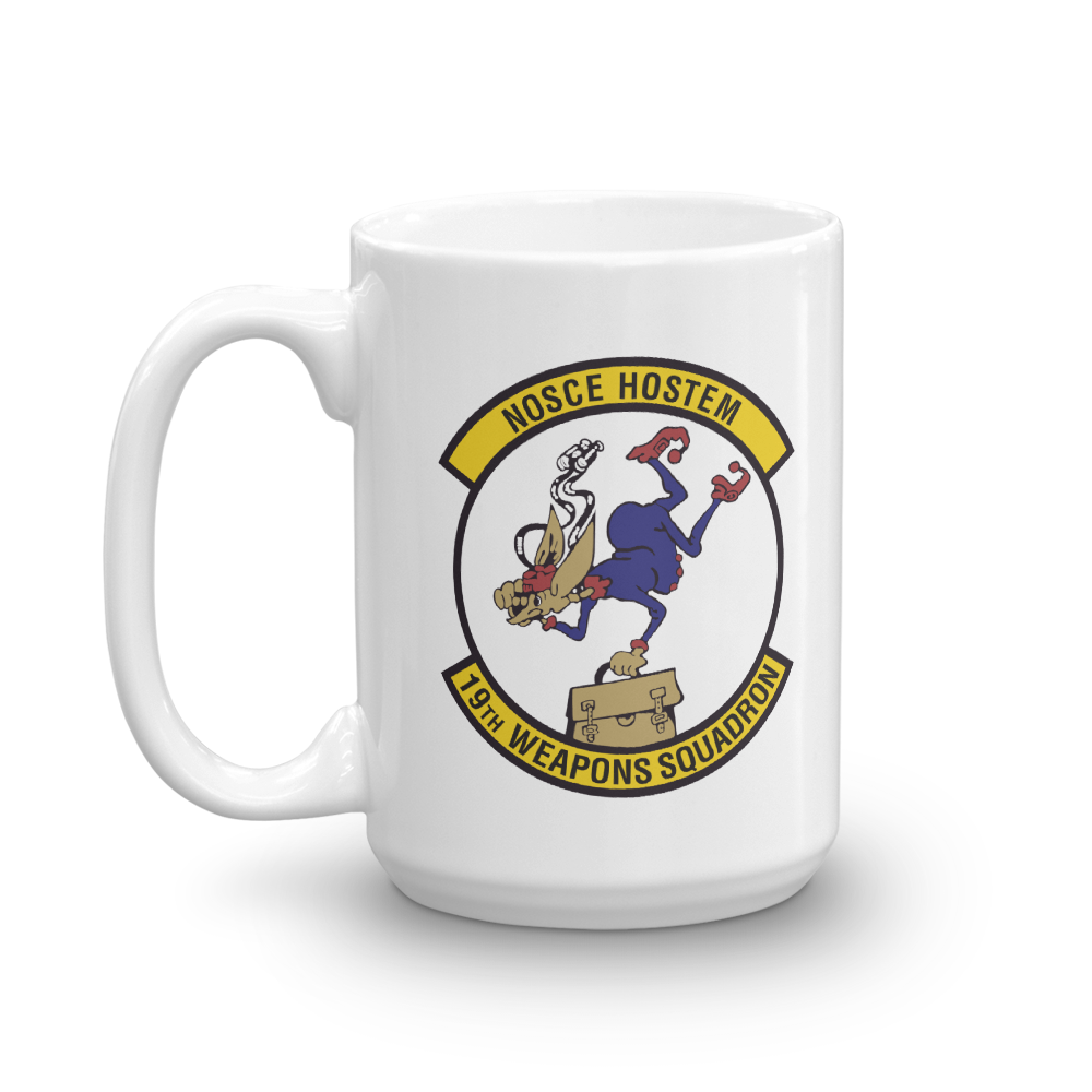 19th Weapons Squadron Coffee Mug - Reaper Patches