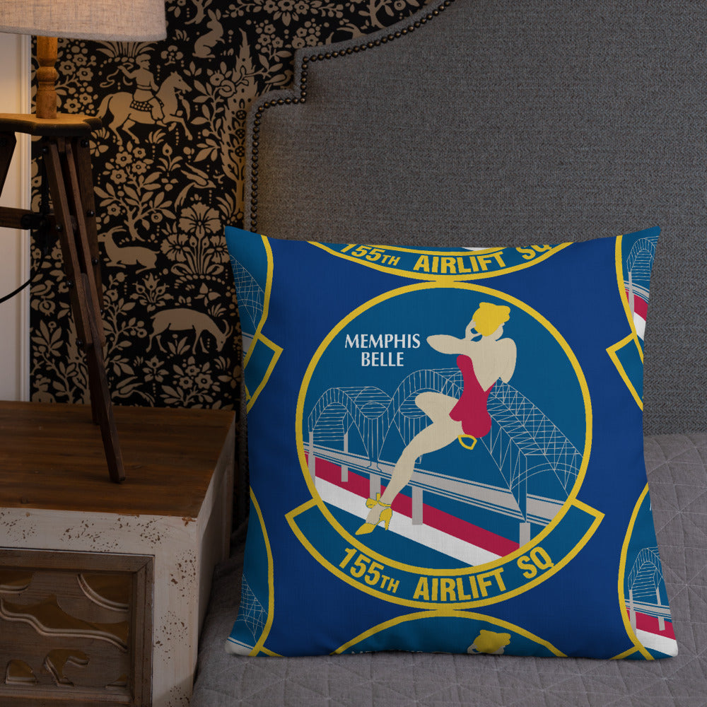 155th Airlift Squadron Premium Pillow