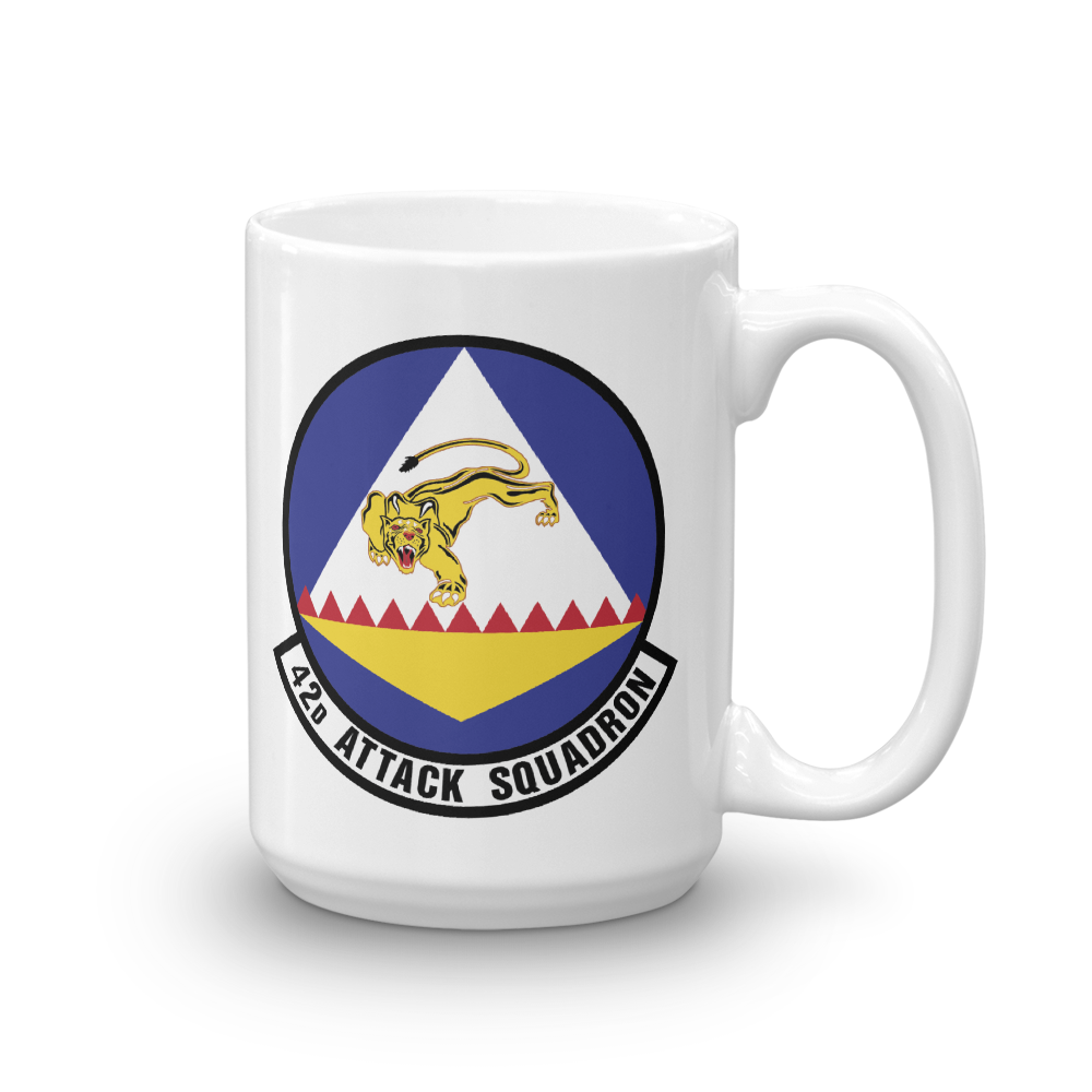 42d Attack Squadron Mug - Reaper Patches