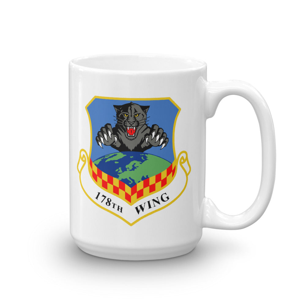 Ohio ANG Block O Coffee Mug ( 178th WG) - Reaper Patches