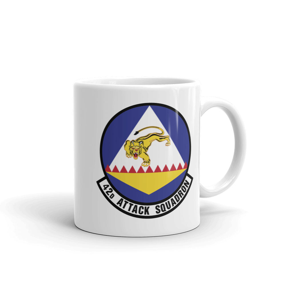 42d Attack Squadron Mug - Reaper Patches