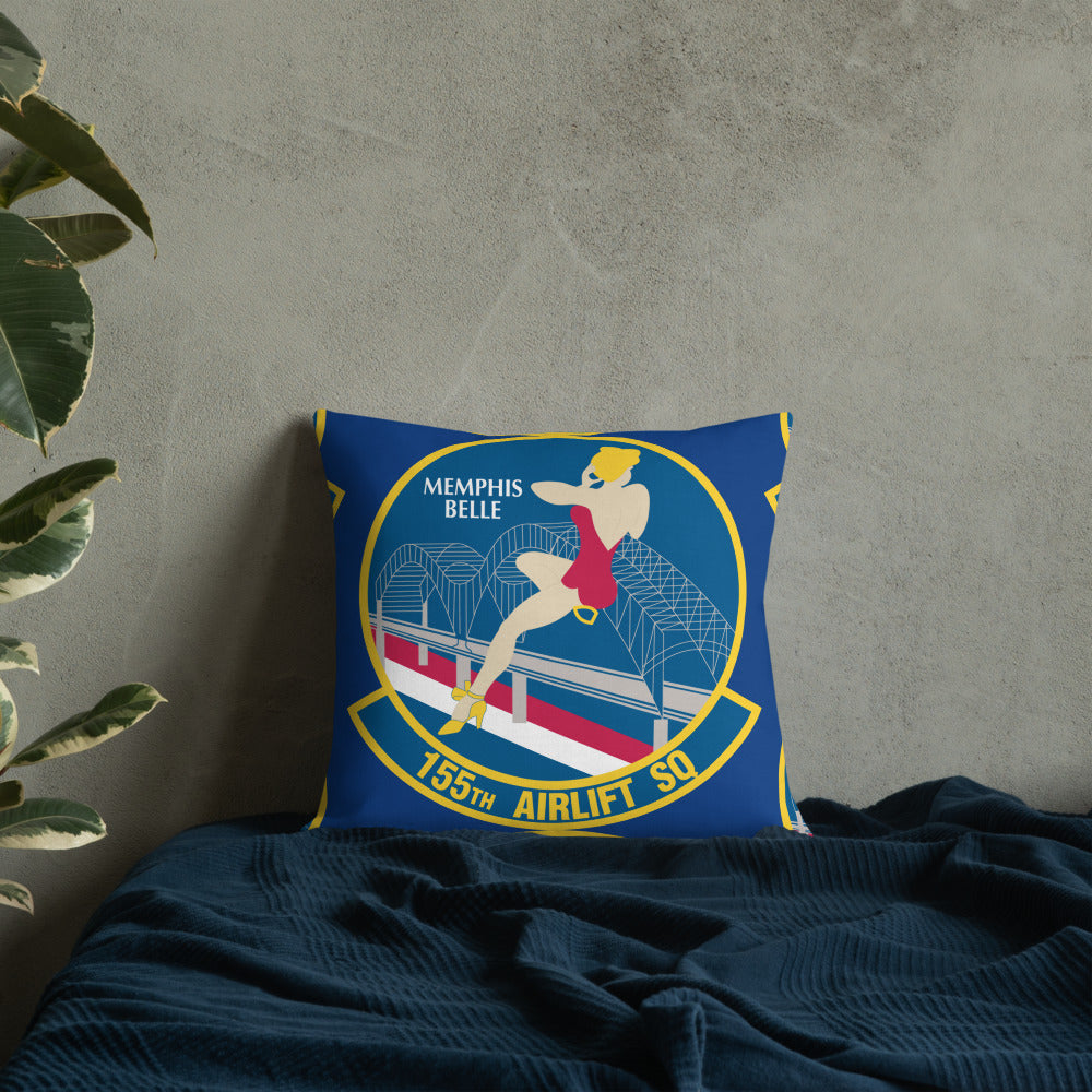 155th Airlift Squadron Premium Pillow